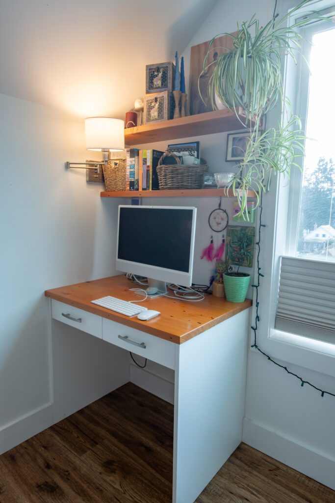 Renovated Cumberland heritage home requiring kitchen cabinets, home office, and walk-in closet
